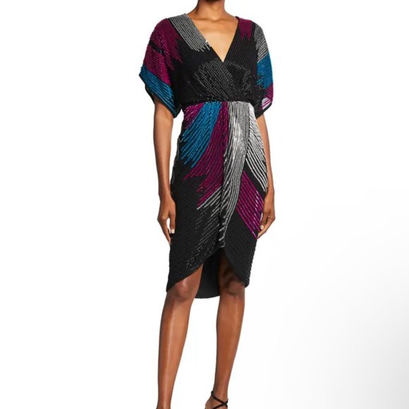 Aidan by Aidan Mattox beaded dress